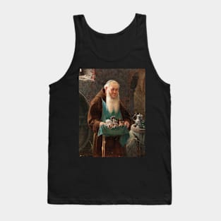 A New Addition to the Monastery by Adolf Humborg Tank Top